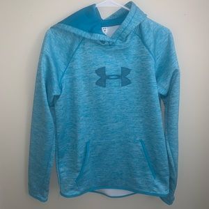 Women’s Under Armor blue hoodie